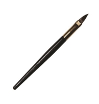 Lip Brush Deluxe - Black Handle/ Sleeved Tips (25 pieces/bag) Disposable Makeup Lip Brush, Deluxe Lip Brush, Lip Brush, Makeup Lip Brush