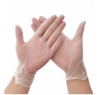 Vinyl Gloves - 100 per box - Medium 